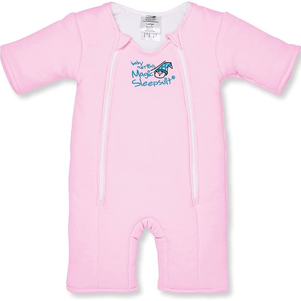 Magic, Merlin, sleep, suit, size large, pink, 6 to 9 months